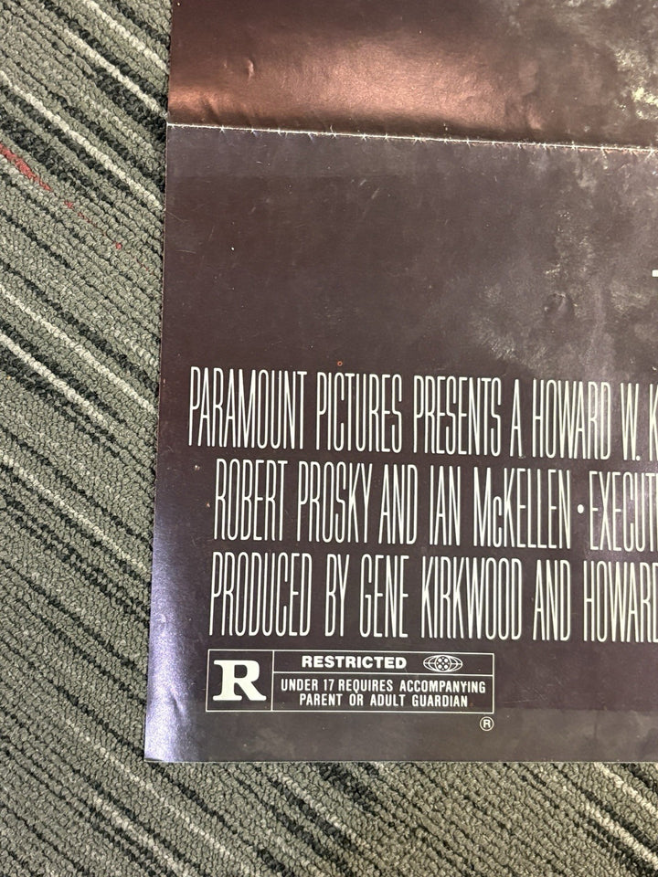 The Keep 27x41 Folded Original Movie Poster 1983 Scott Glenn Ian McKellen