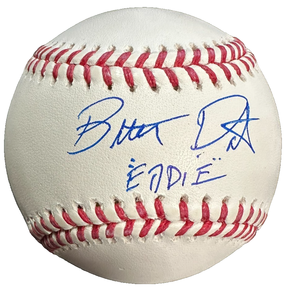 Butch Patrick Eddie Munster Autographed OML Baseball The Munster's