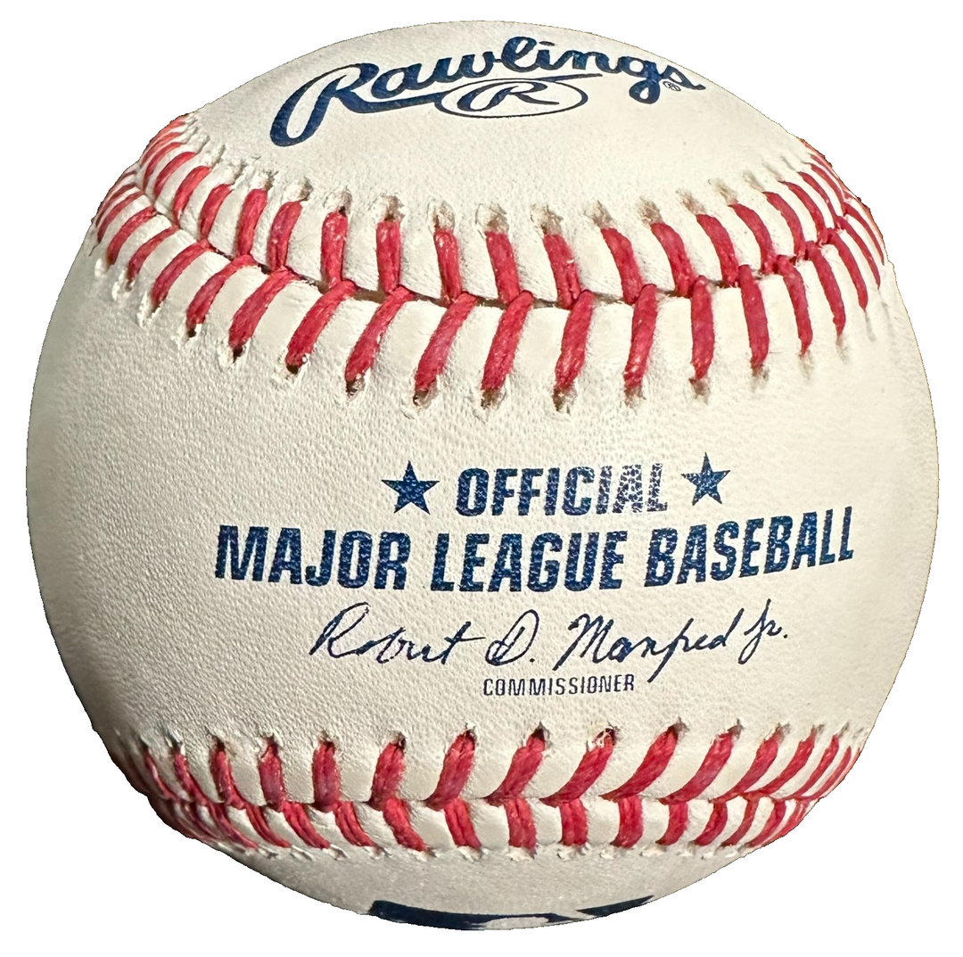 Jackson Holiday Autographed Official Major League Baseball Orioles