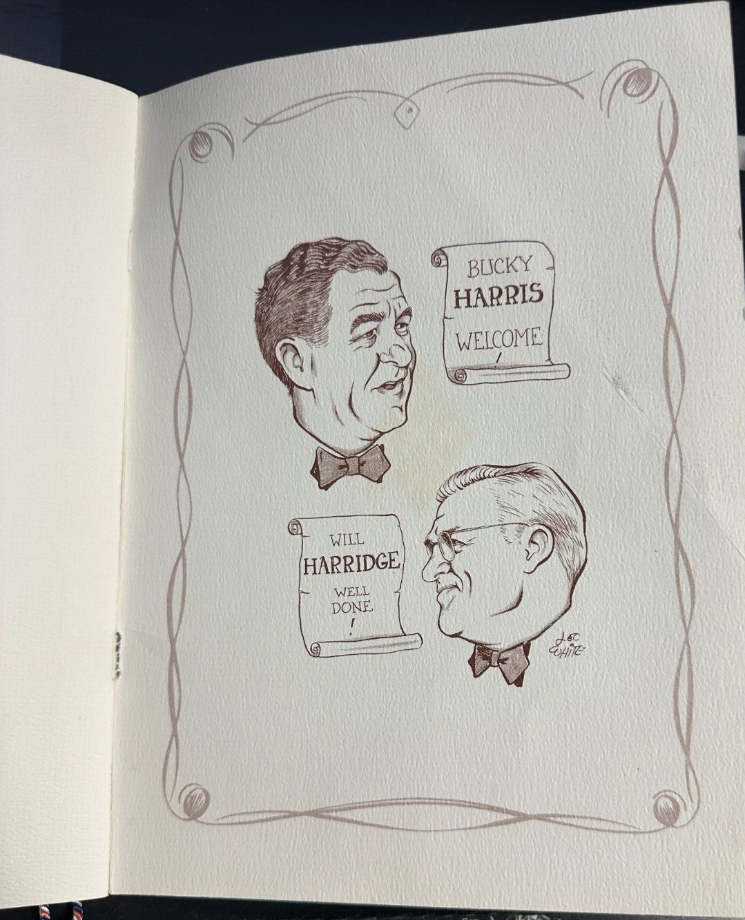 Jan 29, 1959 20th Annual Baseball Writers Association America Dinner Program