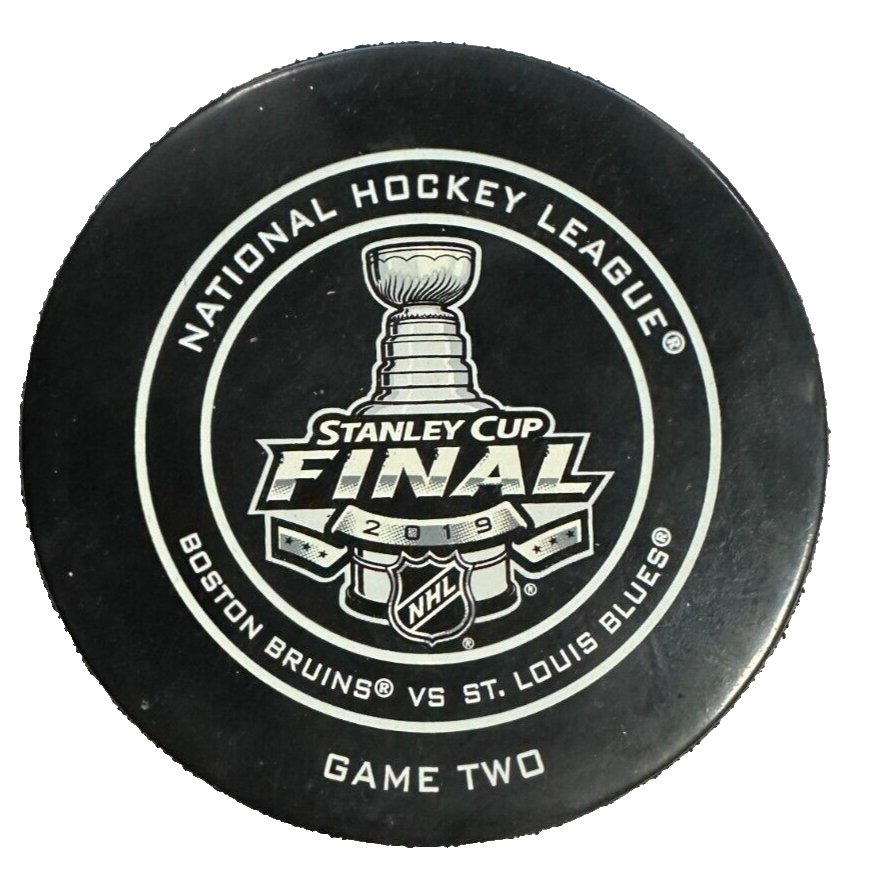2019 Boston Bruins Vs St. Louis Blues Stanley Cup Finals Game 2 Puck