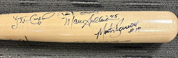 2019 Red Sox Fantasy Camp Signed Baseball Bat Campbell Barrett Lyons Bell Etc.