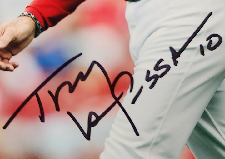 Tony LaRussa Signed 8x10 Photo Cardinals White Sox A's HOF COA