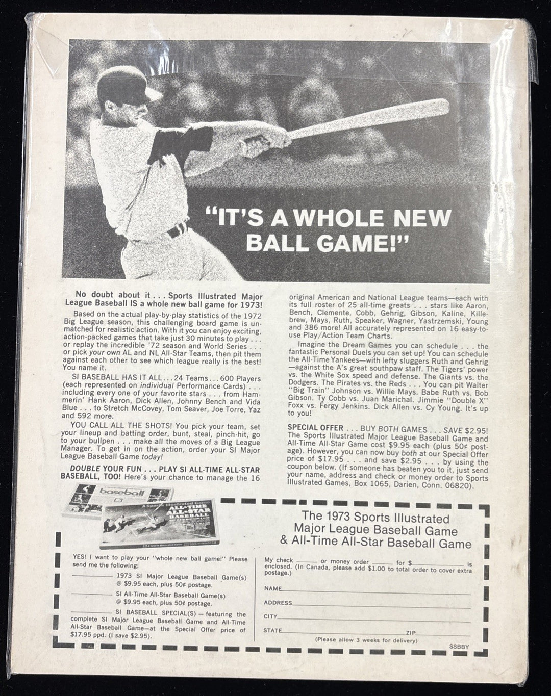Street & Smith Yearbooks 1973 Baseball Steve Carlton Reggie Jackson 