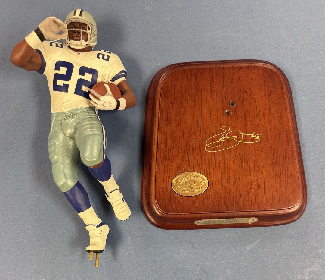 Emmitt Smith Danbury Mint 7 Inch Figure Dallas Cowboys HOF