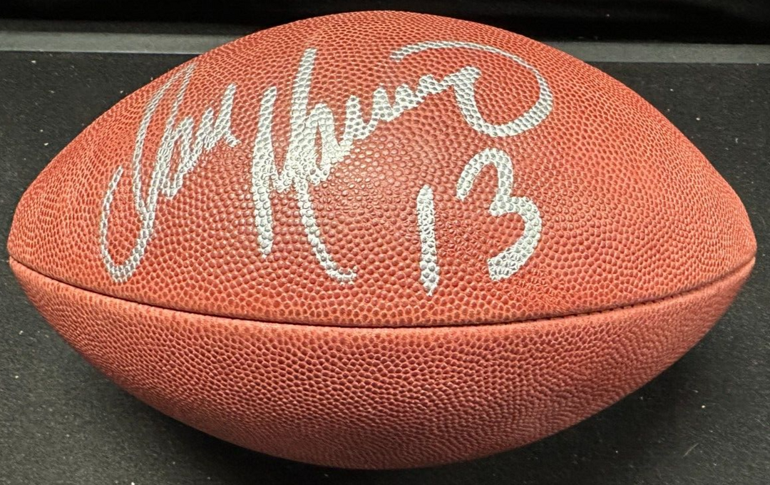 Dan Marino Autographed Official Wilson NFL Game Football BAS Dolphins HOF