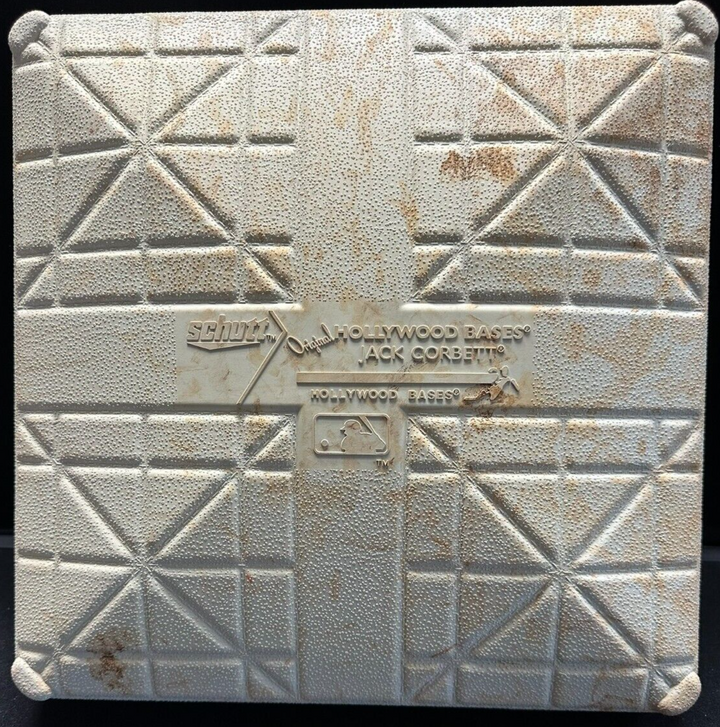 7/5/2015 New York Yankees & Tamps Bay Rays Game Used 1st Base MLB Steiner