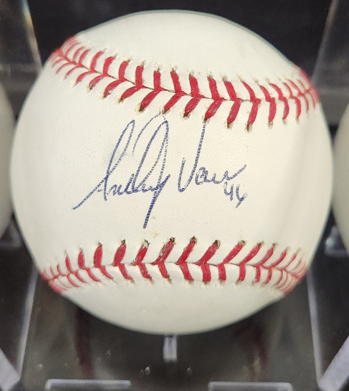 Anthony Varvaro Signed Major League Baseball Red Sox Braves Police Officer COA