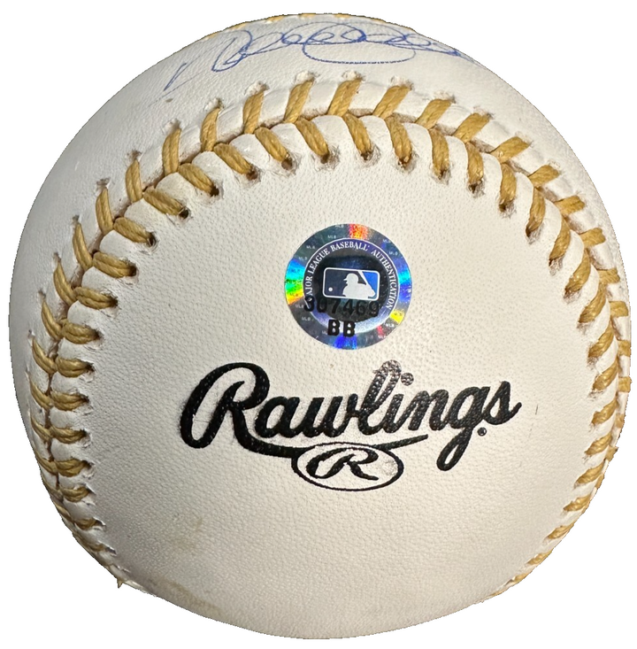 Derek Jeter Autographed Rawlings Gold Glove Baseball Steiner MLB Yankees