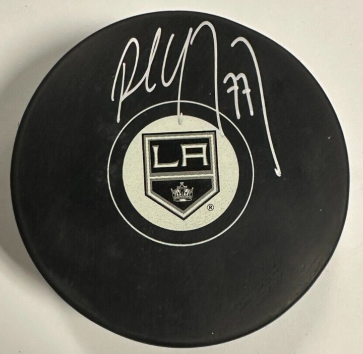 Paul Coffey Autographed Los Angeles Kings Hockey Puck HOF