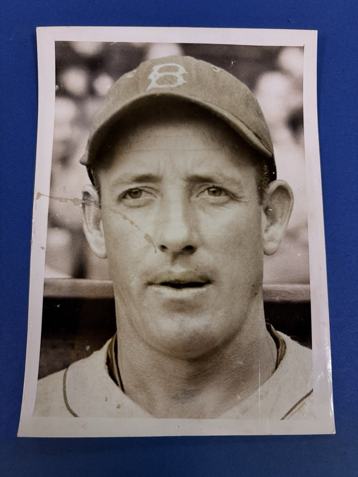 1942 Whitlow Wyatt Original 5x7 Newspaper Wire Photo Brooklyn Dodgers