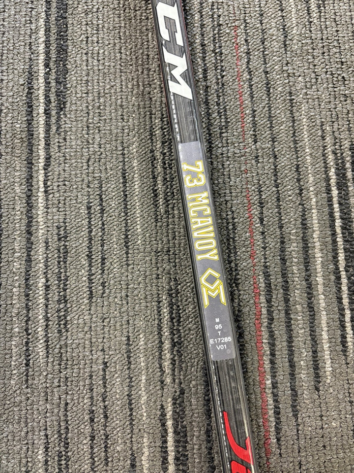 Boston Bruins Charlie McAvoy Autographed Game Used Hockey Stick NHL
