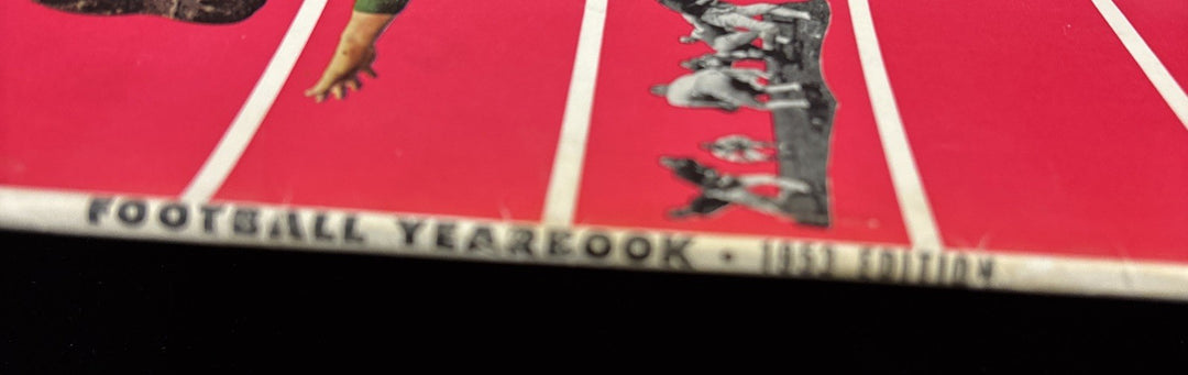 1953 TRUE FOOTBALL YEARBOOK JOHNNY LATTNER NOTRE DAME FIGHTING IRISH