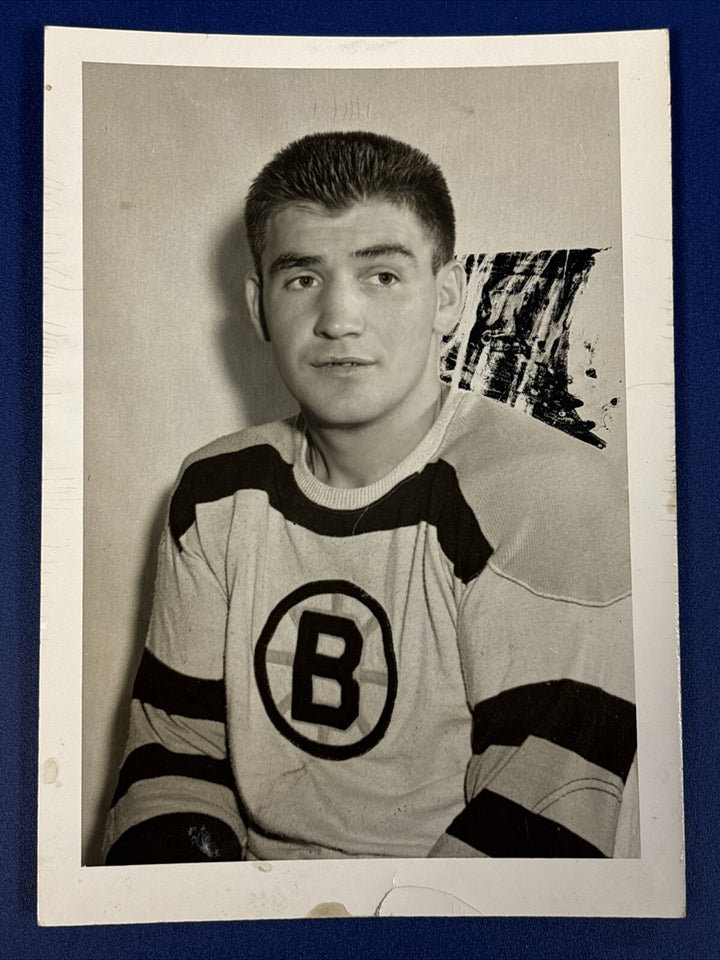 1950’s Real Chevrefis Original Boston Bruins Team 5x7 Photo