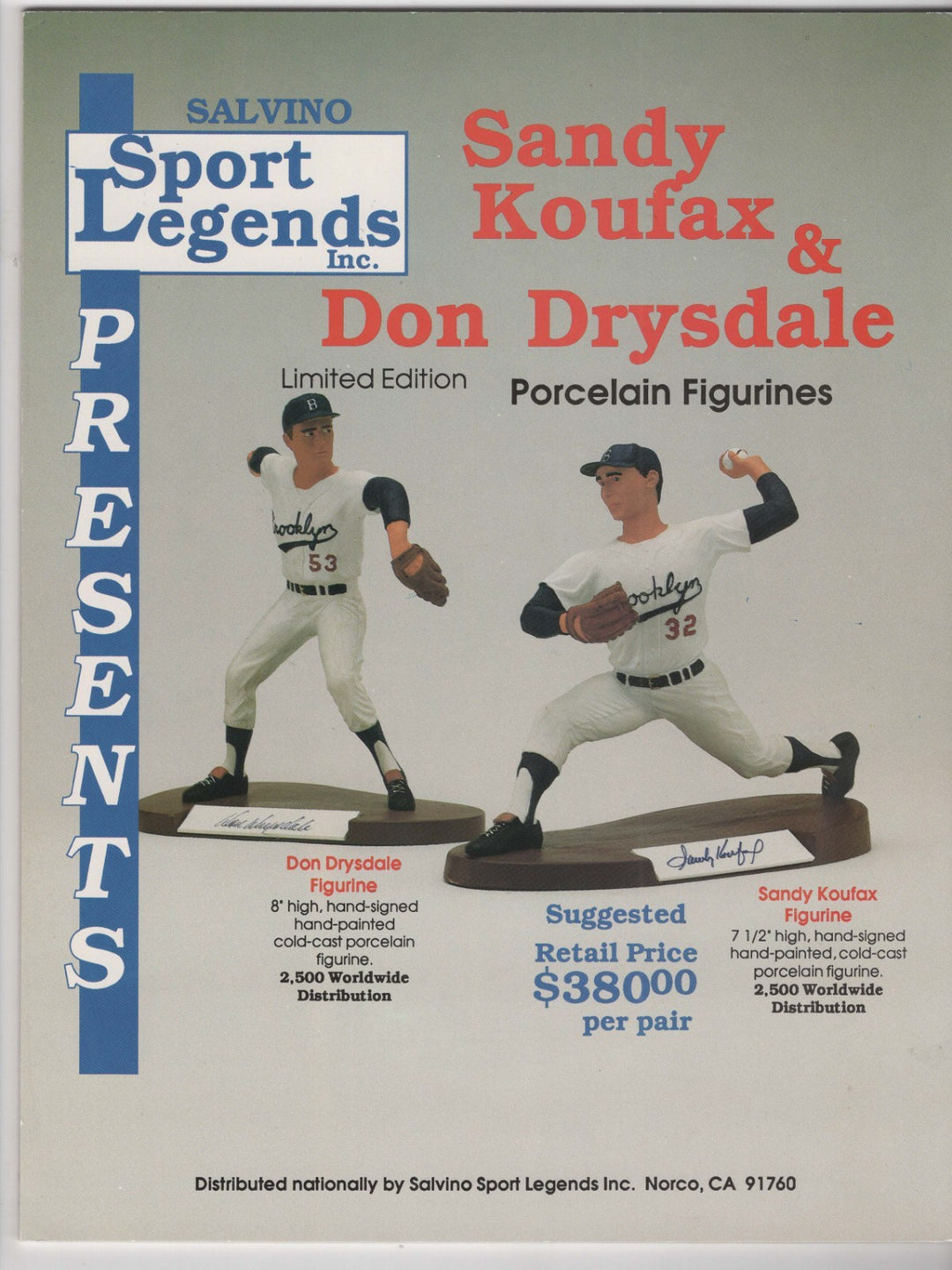 Tony Gwynn & Christopher Paluso Autographed 1989 Issue Legends Magazine JSA