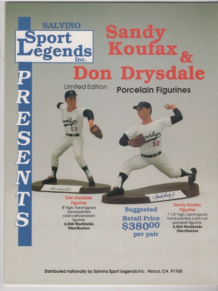 Tony Gwynn & Christopher Paluso Autographed 1989 Issue Legends Magazine JSA