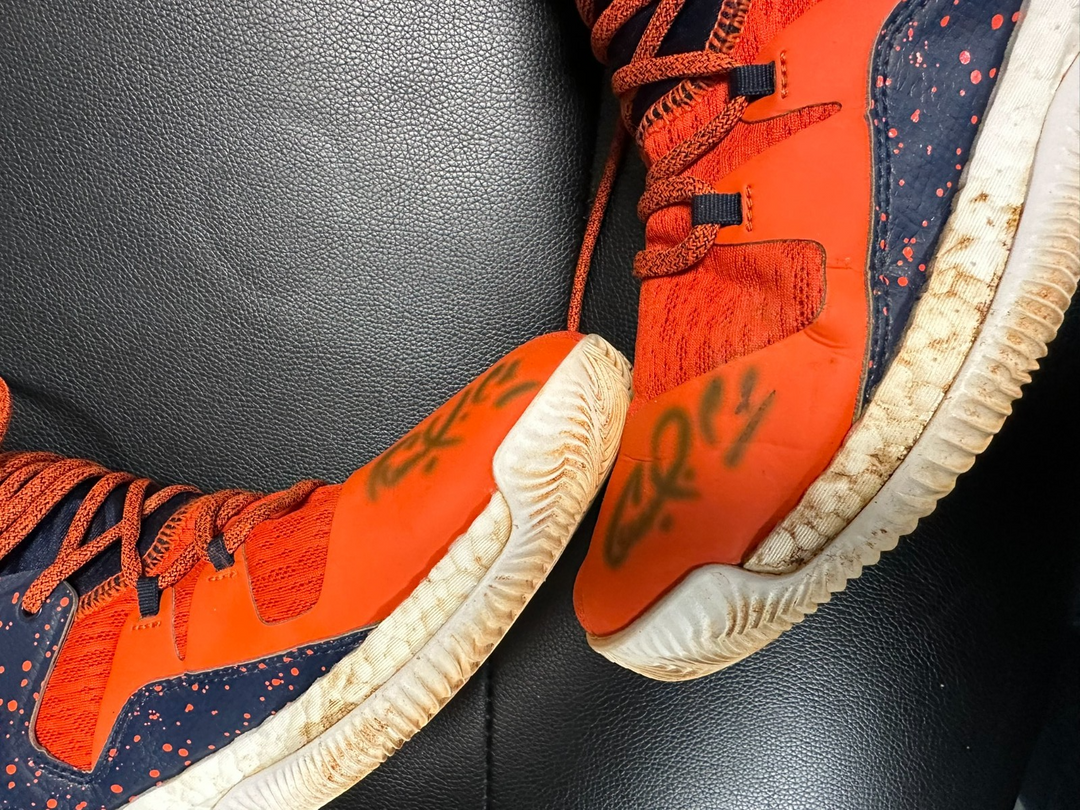 Carlos Correa Autographed Game Used Turf Shoes Houston Astros Fanatics