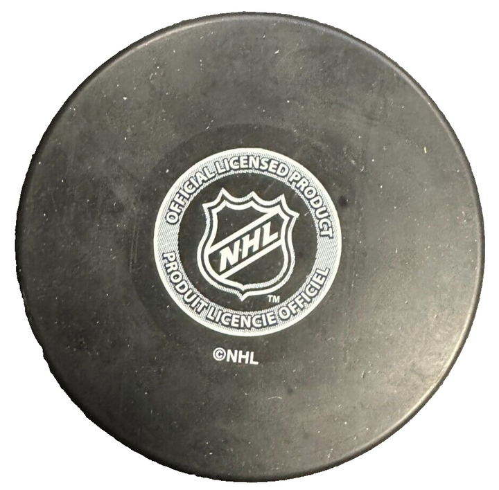 Jeremy Reich Autographed Boston Bruins Hockey Puck NHL
