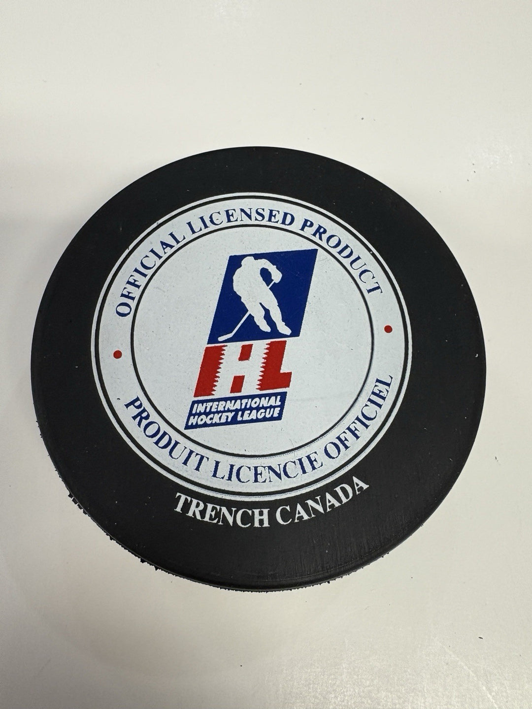 Vintage IHL Houston Aeros Official Hockey Puck