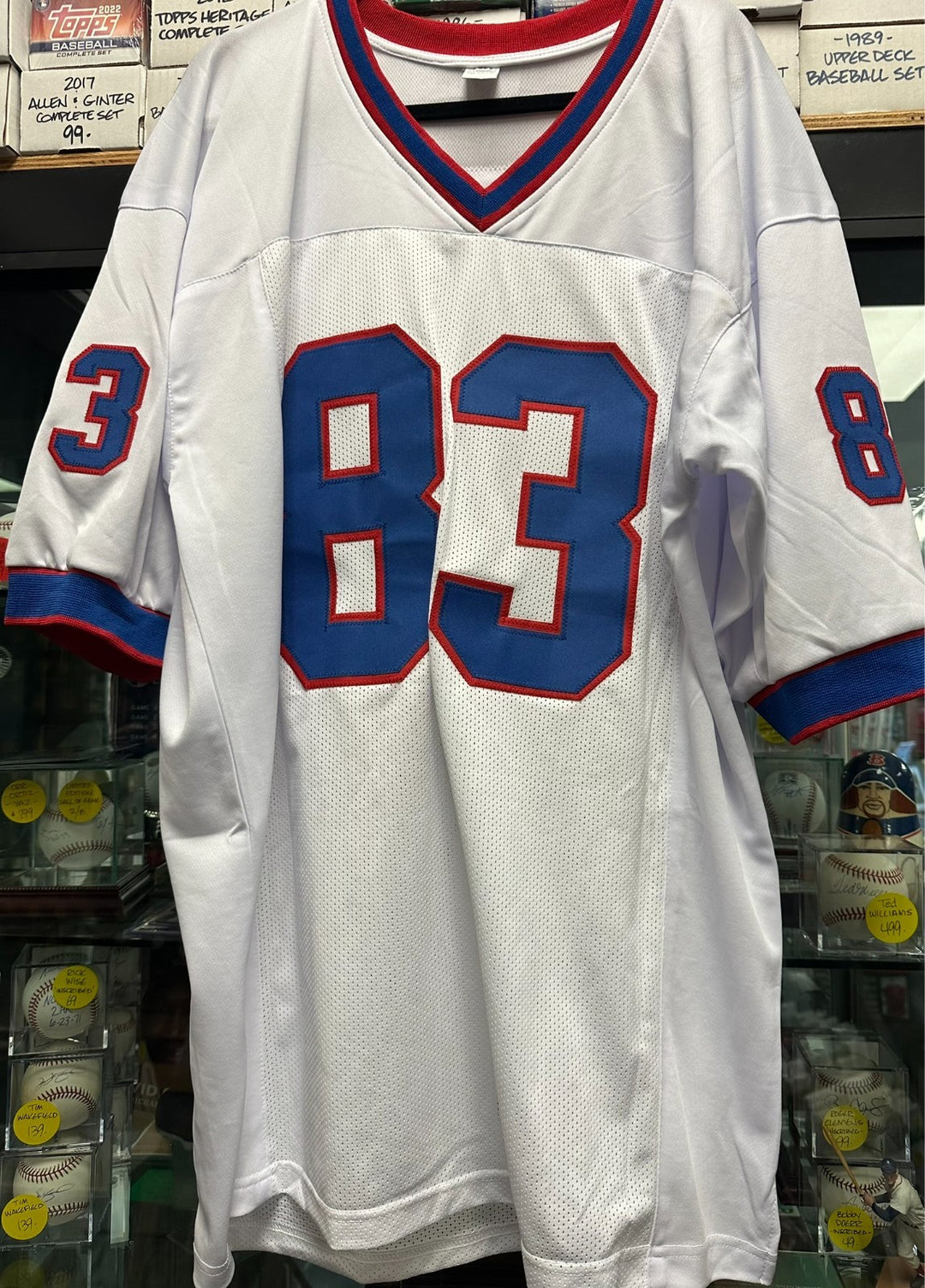 Andre Reed Autographed Buffalo Bills Custom Jersey NFL JSA W/ HOF 14