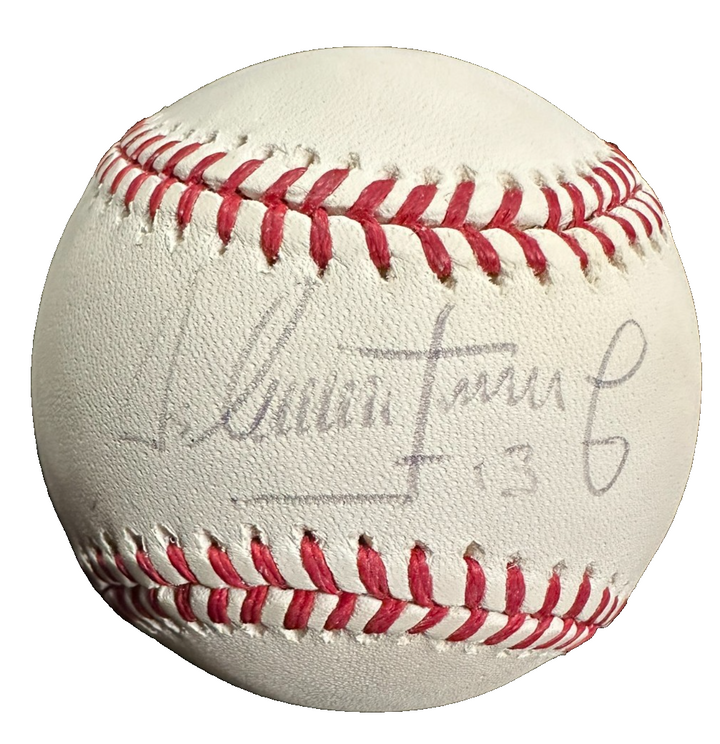 Asdrubal Cabrera Autographed Official Major League Baseball Indians