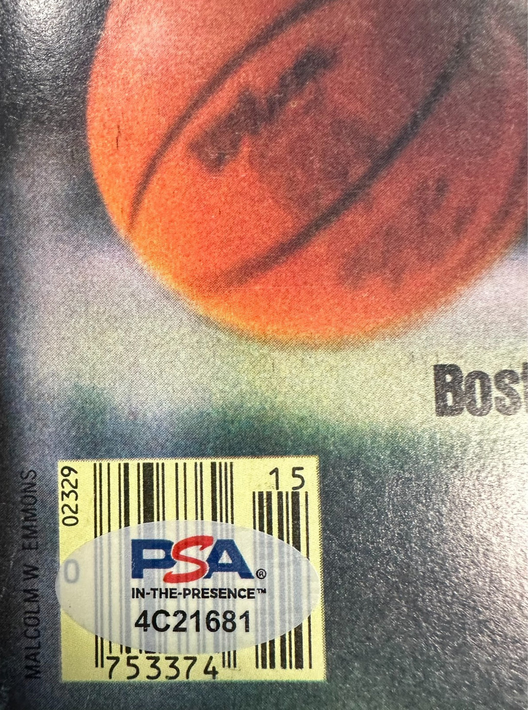 Larry Bird Autographed 1981-82 Street & Smith's Basketball Yearbook PSA Celtics