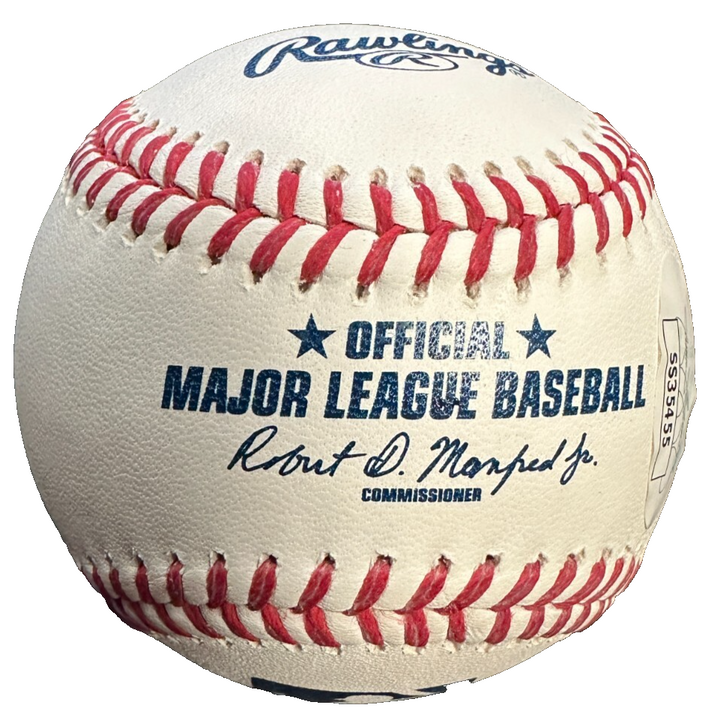 Rafael Devers Autographed Major League Baseball San Francisco Giants JSA