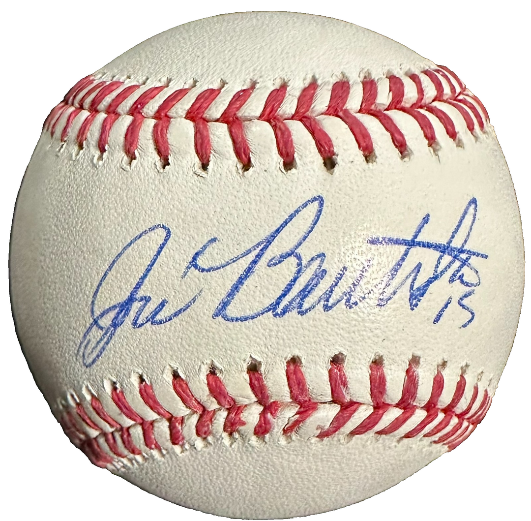 Jose Bautista Autographed Official Major League Baseball Blue Jays