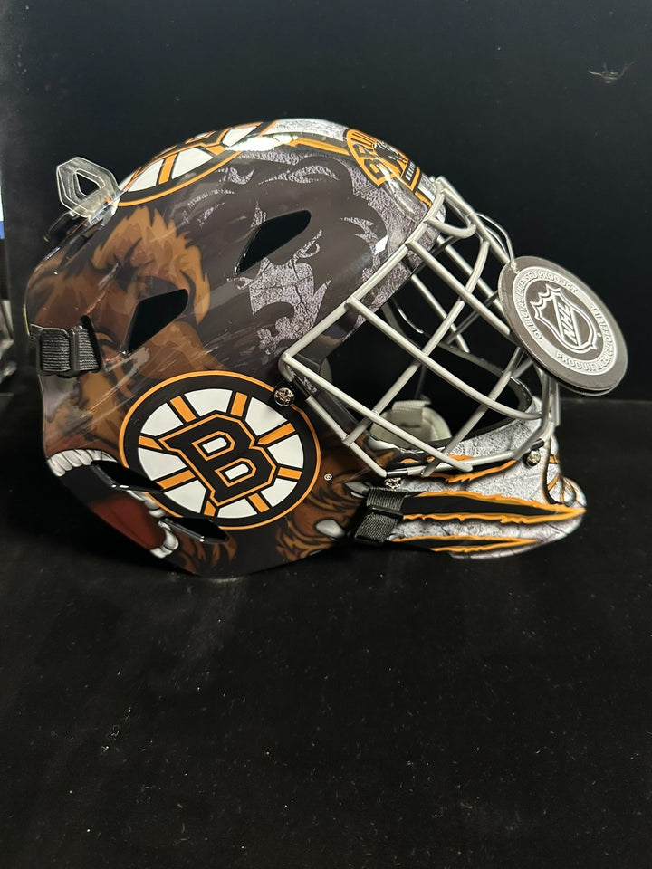 Tim Thomas Autographed Boston Bruins Full Size Goalie Mask JSA NHL