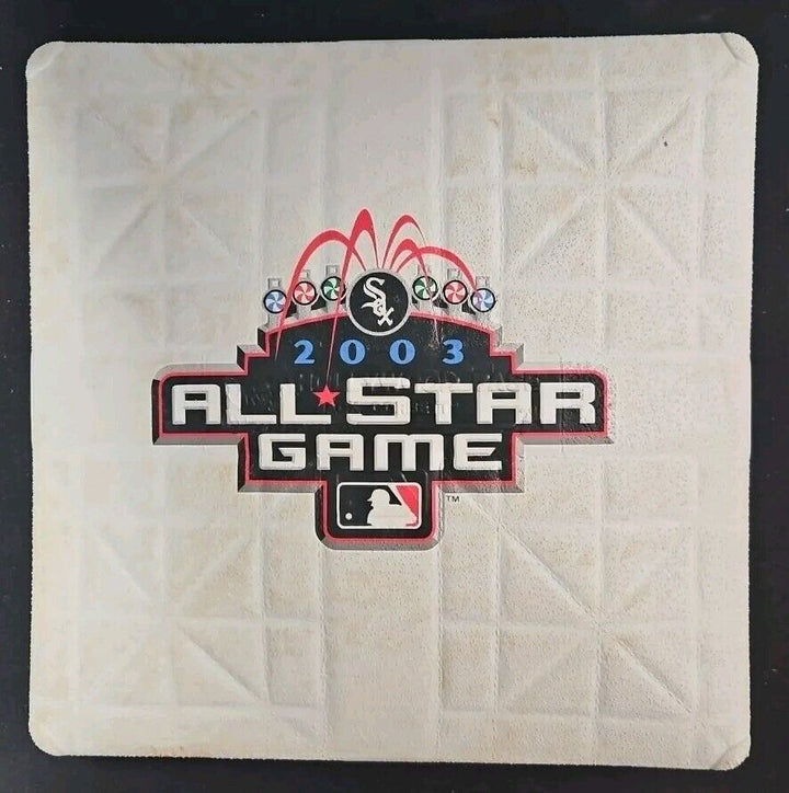 2003 All Star Game Home Run Derby Event Used Base MLB Authentic Hologram