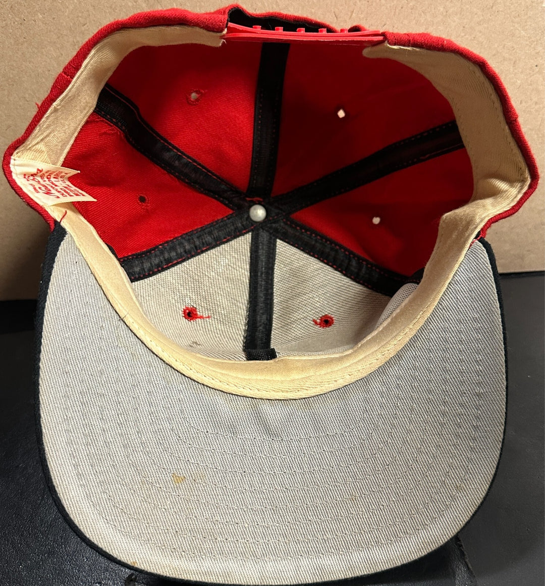 Vintage 1990's New Era Carolina Mudcats Pro Model Snapback Hat