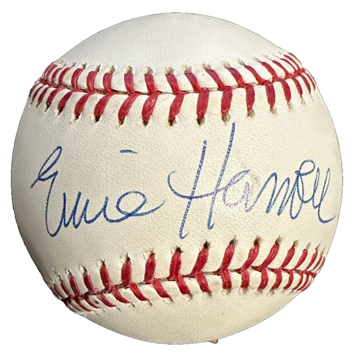 Ernie Harwell Autographed Official Major League Baseball HOF Tigers