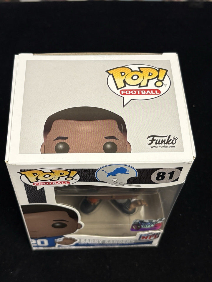 2018 Funko Pop Football Barry Sanders #81 Detroit Lions