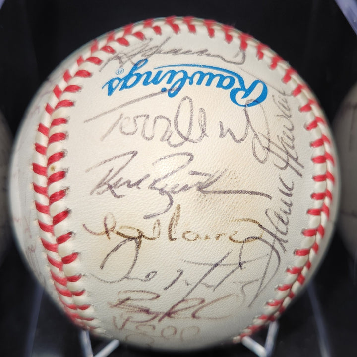 1998 Tampa Bay Rays Signed Spring Training Baseball McGriff Howard