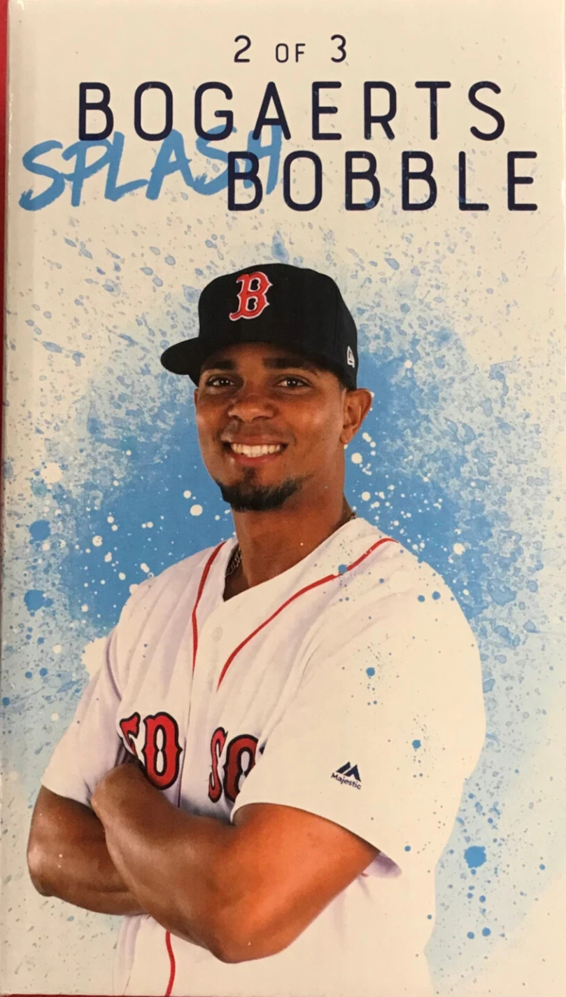 Boston Red Sox Xander Bogaerts Splash Bobblehead NIB Red Sox 2 of 3