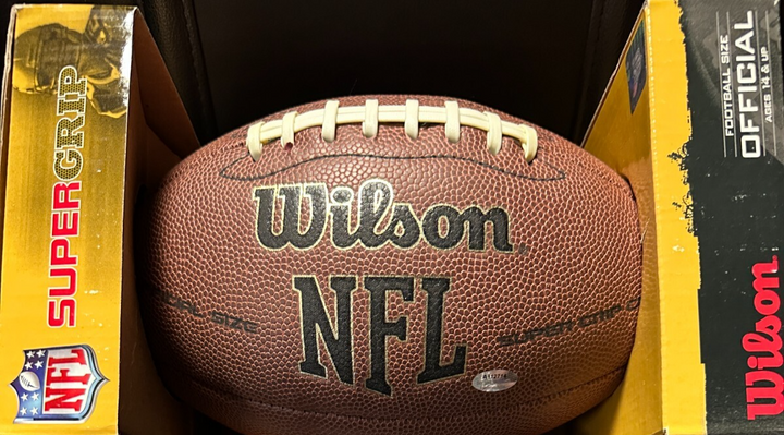 Billy Shaw Autographed Wilson NFL Super Grip Football W/ HOF 99 Bills