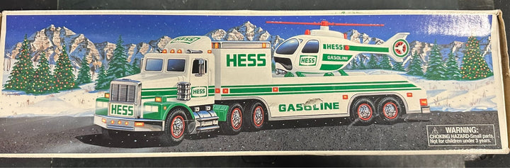 1995 Hess Toy Truck and Helicopter in The Original Box