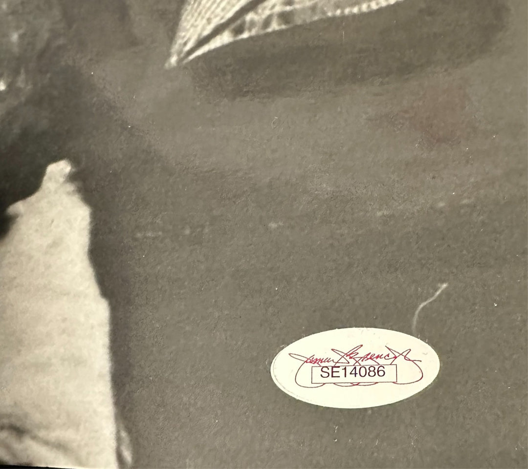 Duke Snider W/ Don Newcombe 1955 WS Celebration Autographed 16x20 Photo JSA