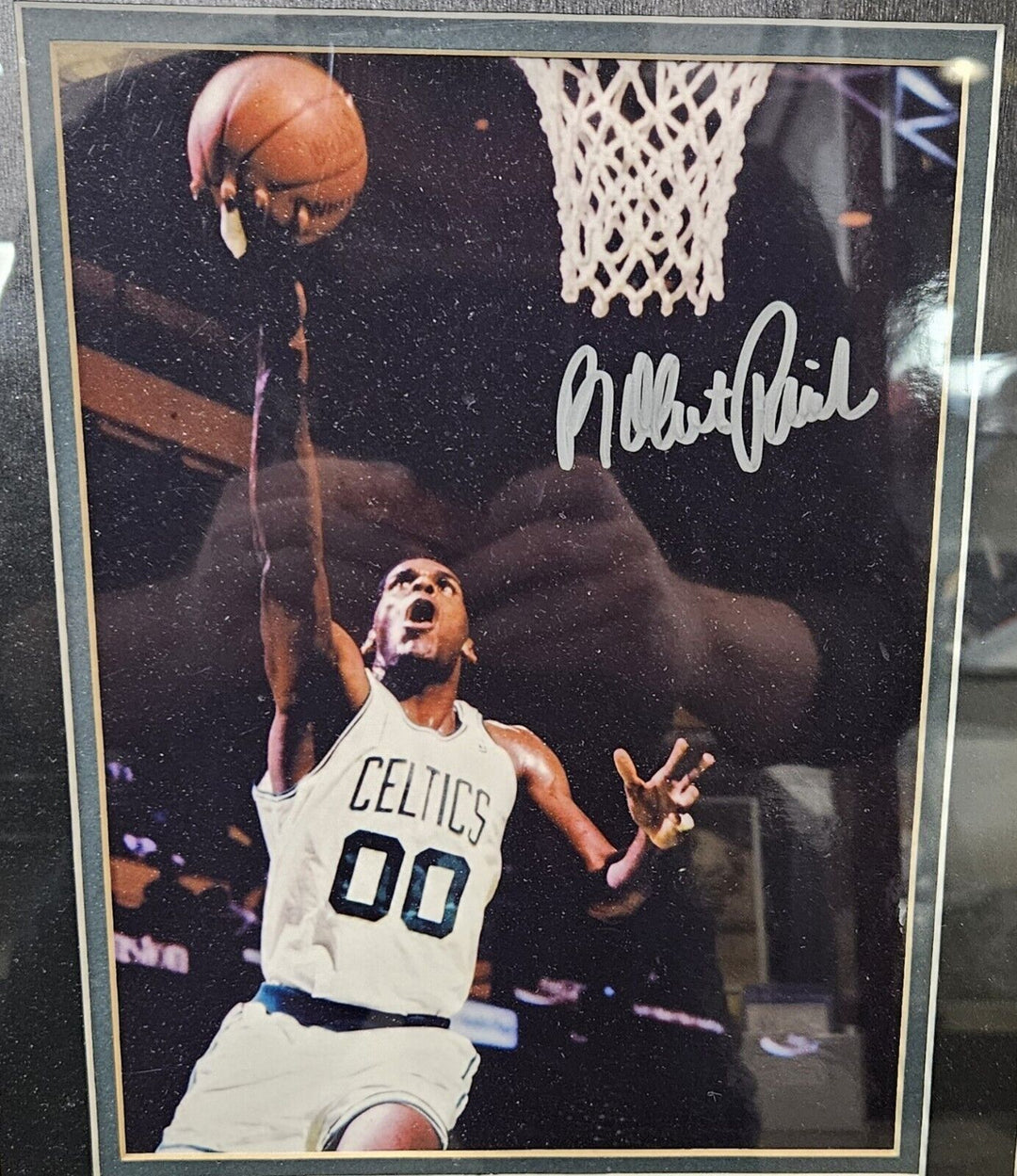 The Big 3 Larry Bird Robert Parish Kevin McHale Signed Custom Framed Photos COA