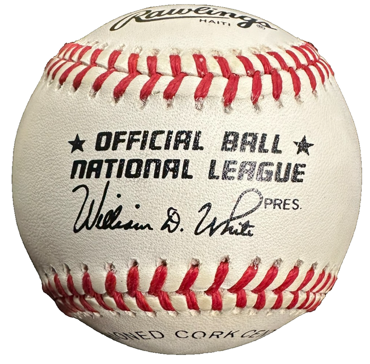 Jeff Juden Autographed Rawlings National League Baseball Houston Astros