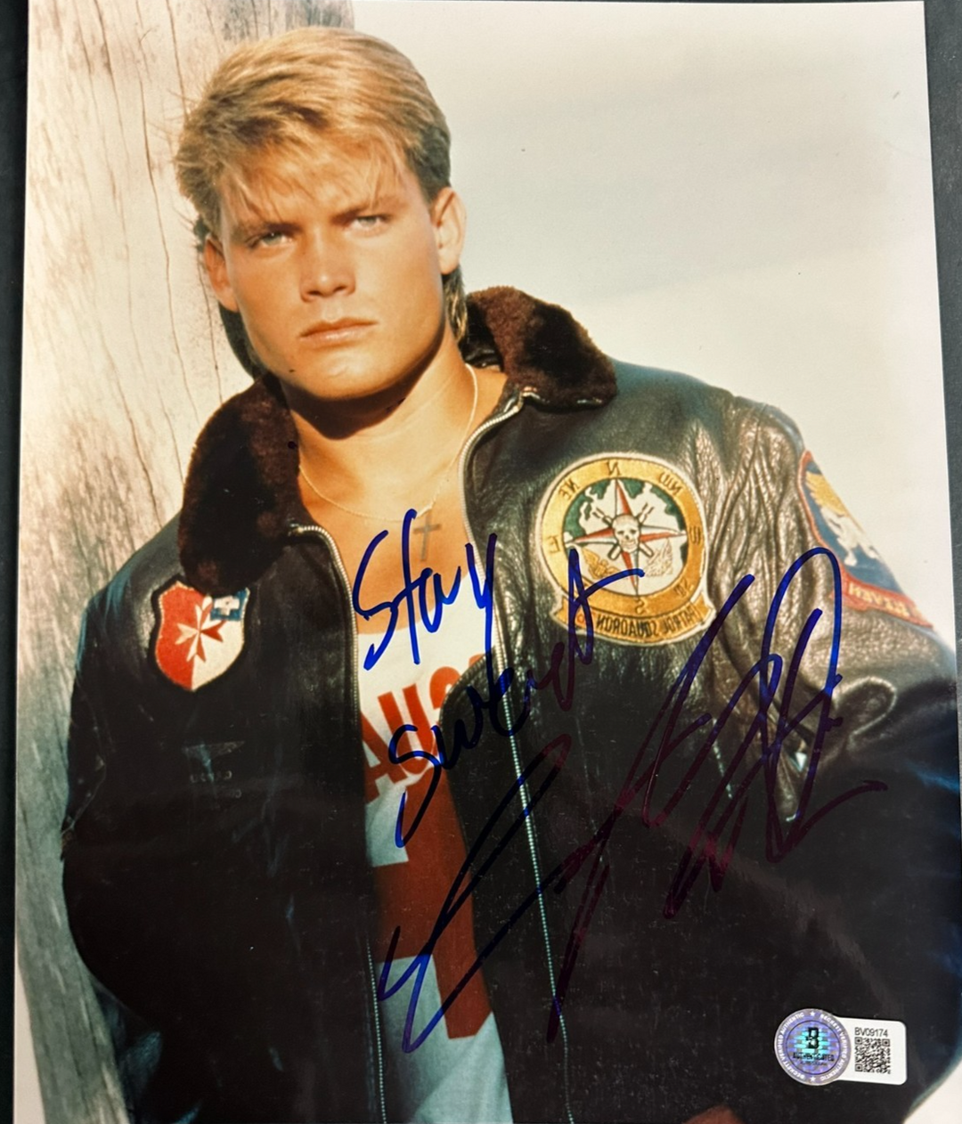 Casper Van Dien Signed Autographed 8X10 Photo BAS Starship Troopers