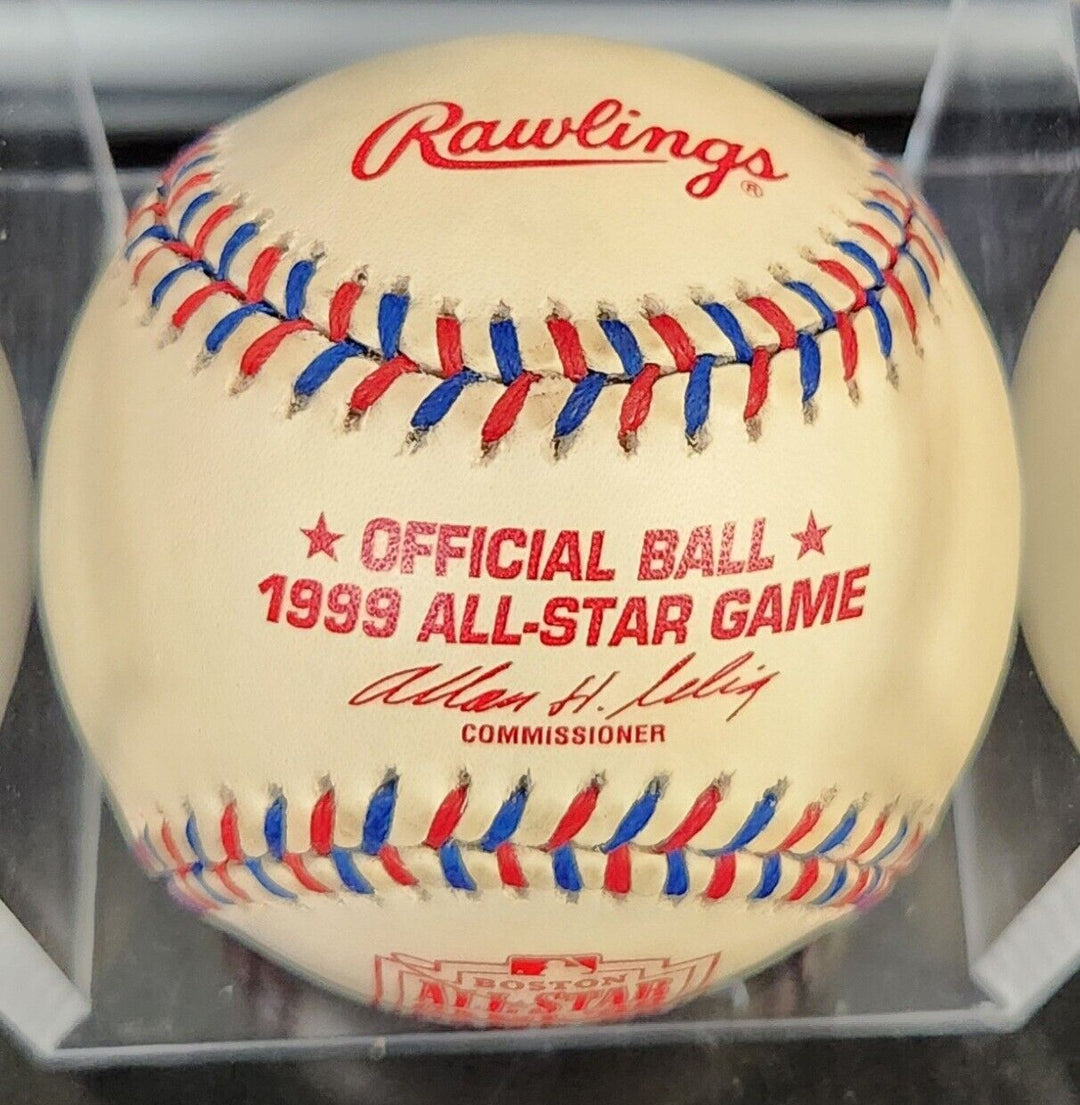 Roberto Alomar Signed 1999 All Star Game Baseball Blue Jays Orioles HOF COA 