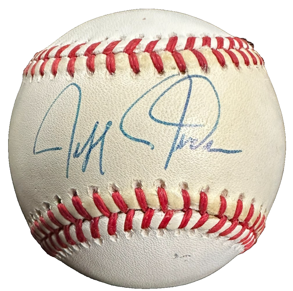 Jeff Juden Autographed Rawlings National League Baseball Houston Astros