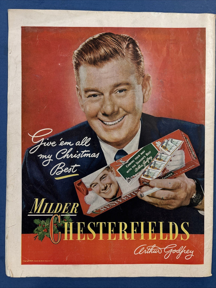 COLLIER'S MAGAZINE 10 DECEMBER 1949 VINTAGE NEWS EVENTS GENERAL INTEREST 