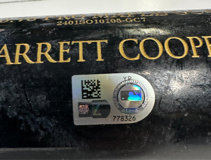 2024 Garrett Cooper Game Used Old Hickory Game Bat Boston Red Sox