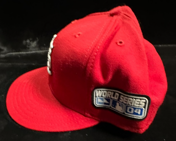 St. Louis Cardinals 2004 World Series New Era Fitted Hat 59Fifty 7-5/8