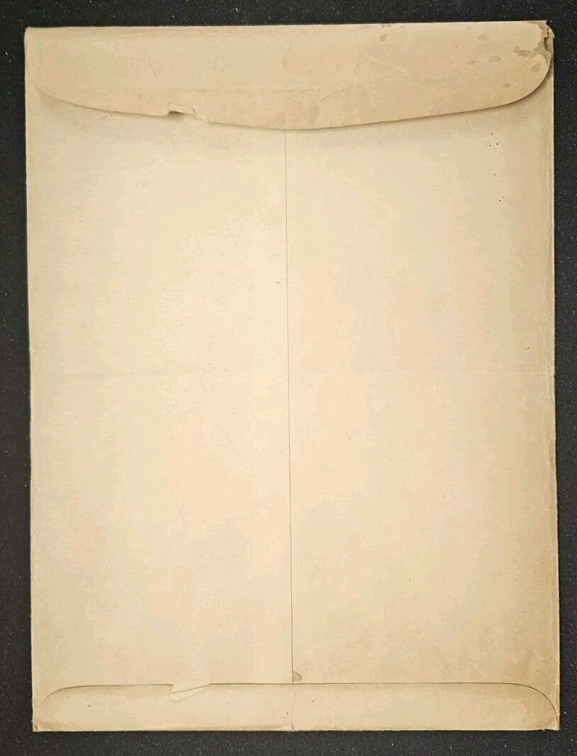 January 1, 1947 Tournament Of Roses Official Program With Envelope