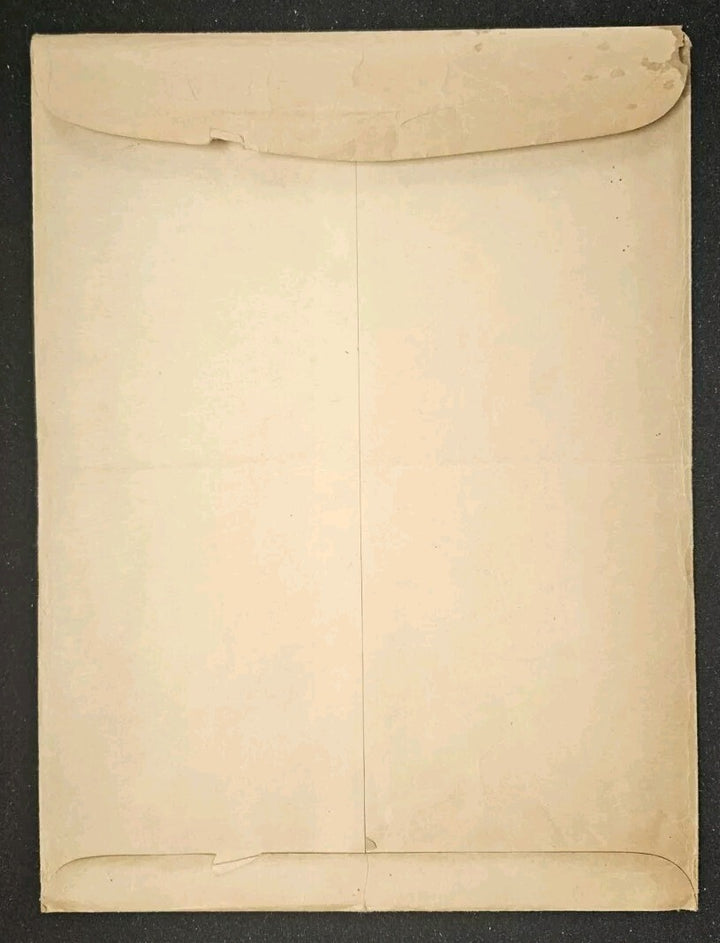 January 1, 1947 Tournament Of Roses Official Program With Envelope