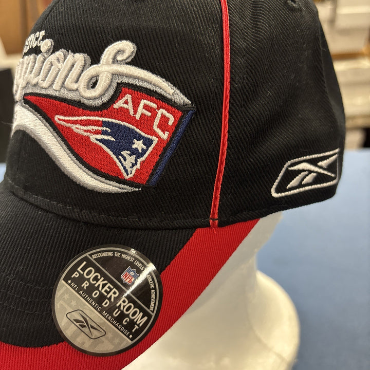 2003 New England Patriots Conference Champions AFC Adjustable Hat Locker Room