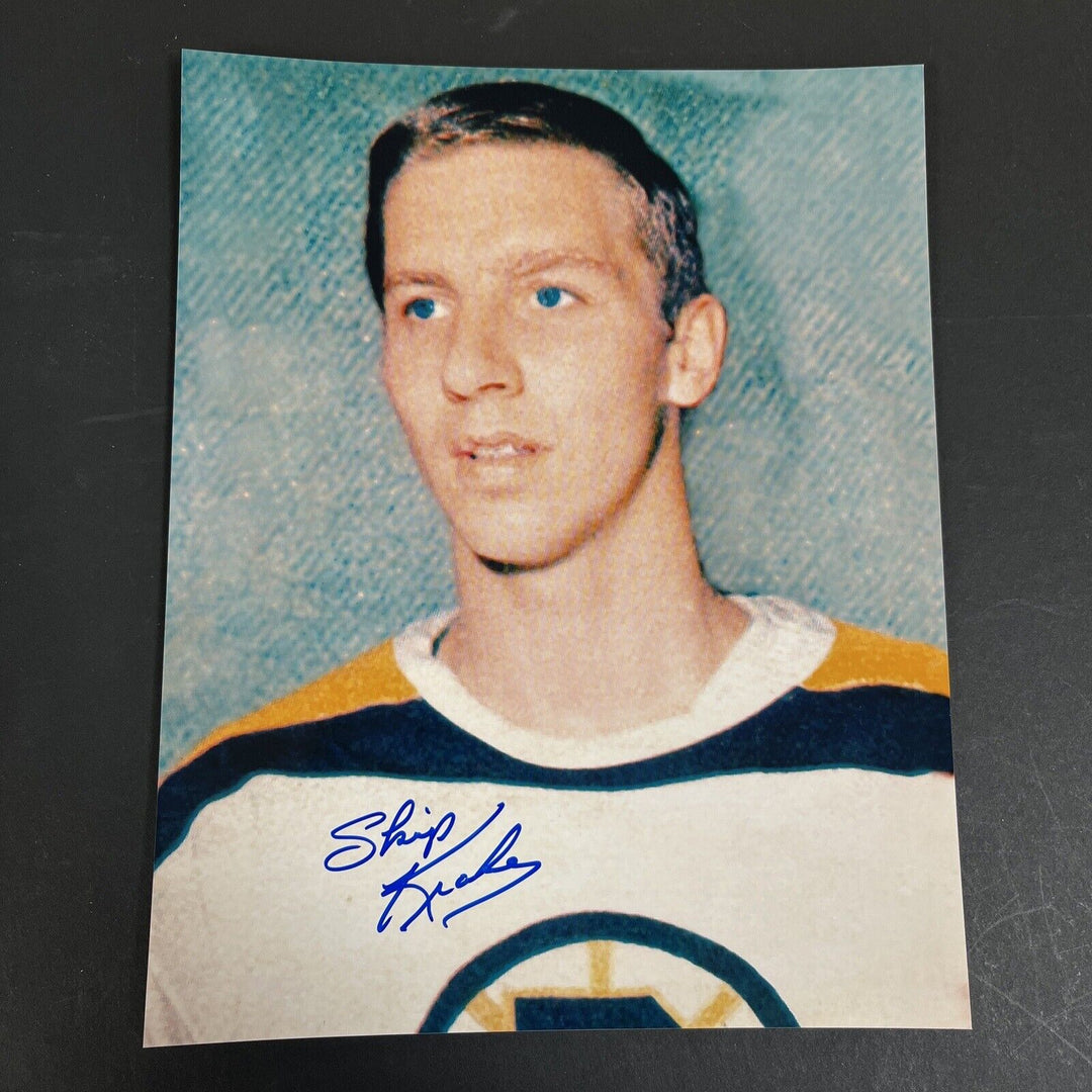 Skip Krake Signed 8x10 Boston Bruins Sportsworld